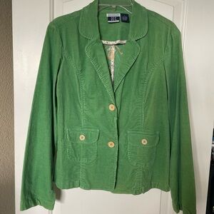 DC Green Embroidered Women's Blazer
